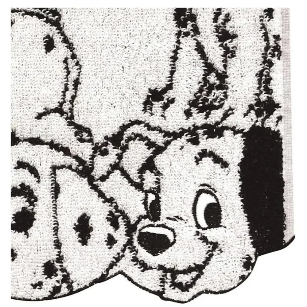 Disney 101 Dalmatians Hand Towel Face Washcloth Japan Import Ruffles Kawaii